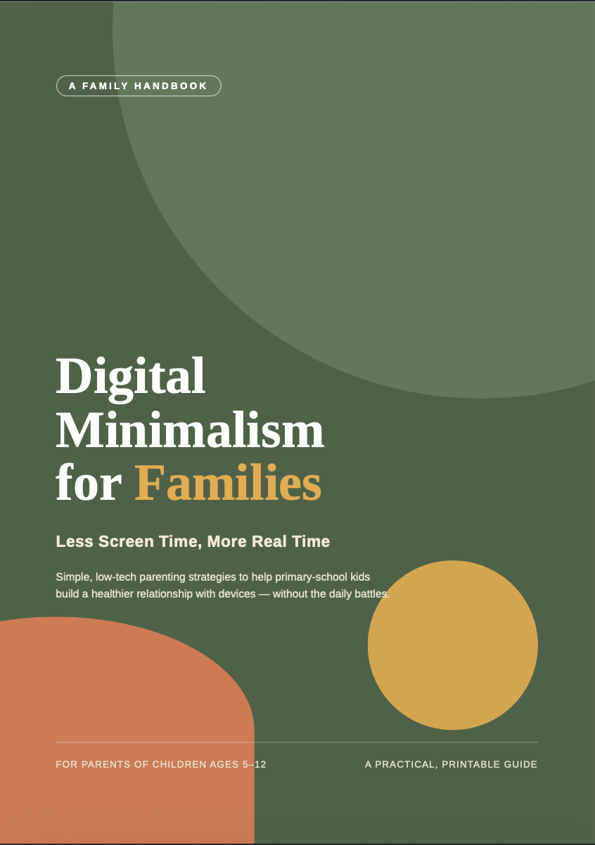 Digital Minimalism for Families